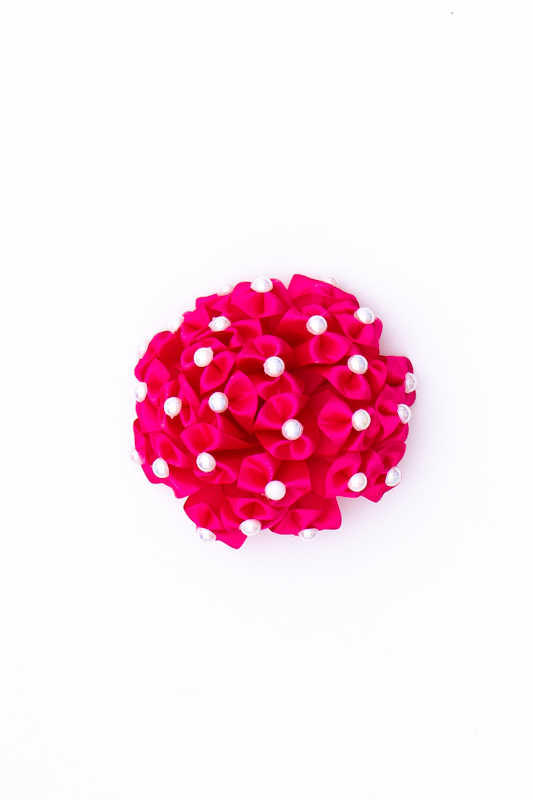 Банти з атласу з намистинами